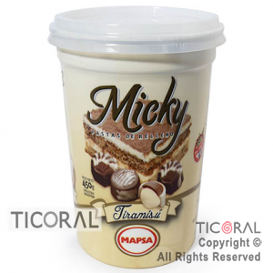 PASTA UNTABLE MICKY TIRAMISU X 450GR MAPSA